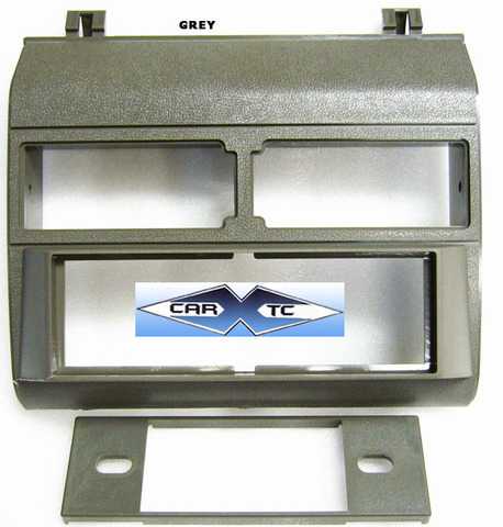 GMC Suburban 1993 Single Din Radio Faceplate Dash Install Stereo GRAY Kit